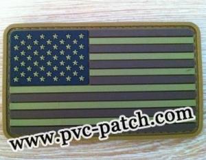 Rubber Patches with Flag design