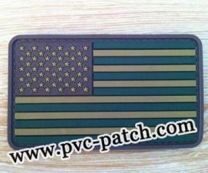 US Flag Patch with Velcro Hook backed