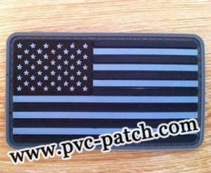 US flag pvc velcro patch Supplier