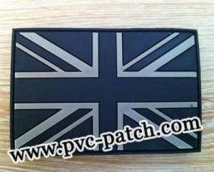 United Kingdom Flag PVC Velcro Patch