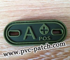 Wholesale PVC Patch with Blood Type